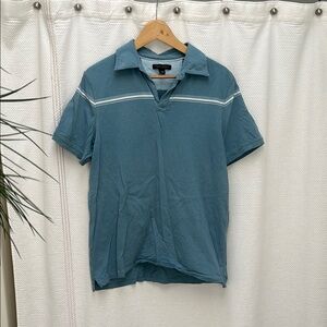 Banana Republic Blue Polo Shirt Classic Design